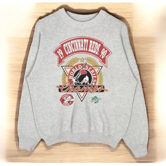 Cincinnati Reds Baseball Team Sweatshirt 1990 MLB Shirt For Men Women - Picture 1 of 3